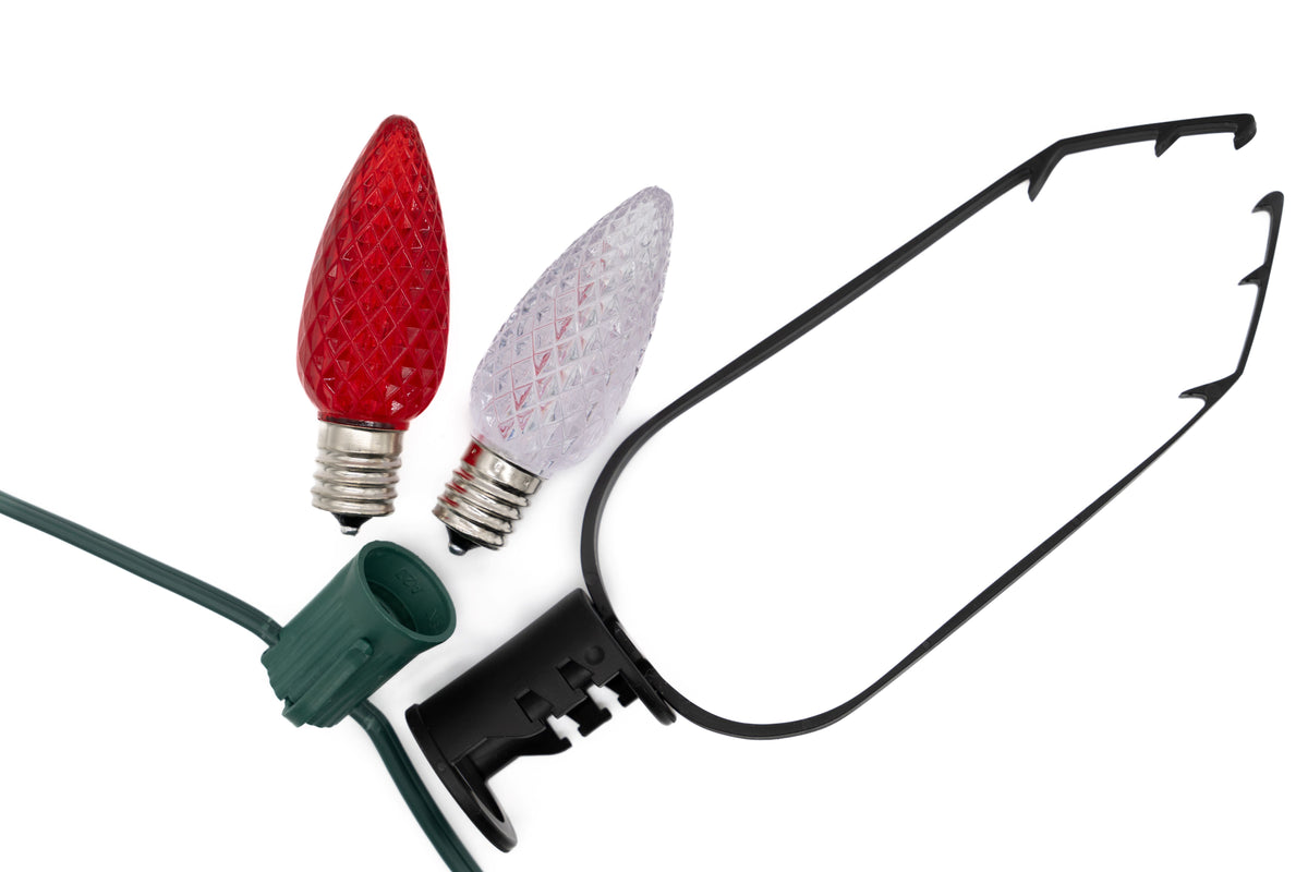 Ridgeline Stringer Kit - Red & Warm White Alternating - Per 10 Foot Section
