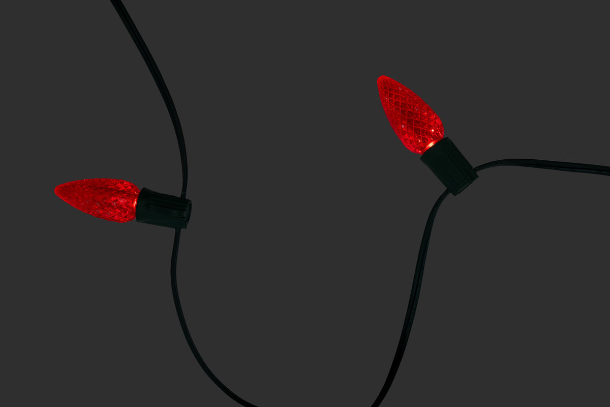 Ground Lights Stringer Kit - Red - Per 10 Foot Section