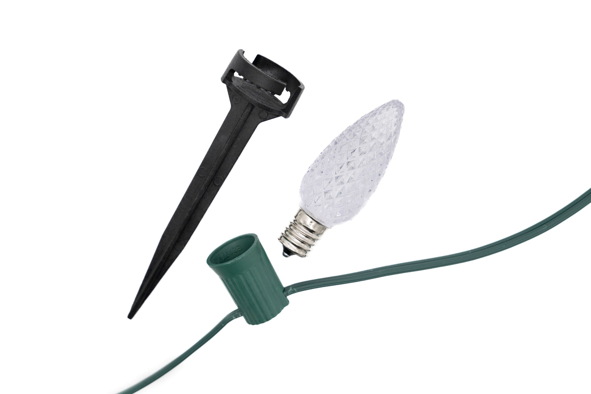 Ground Lights Stringer Kit - Cool White - Per 10 Foot Section