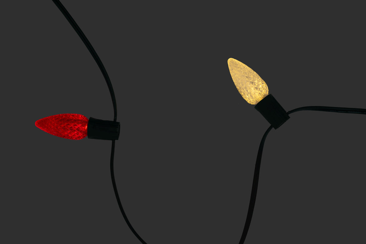 Ground Lights Stringer Kit - Red & Warm White Alternating - Per 10 Foot Section